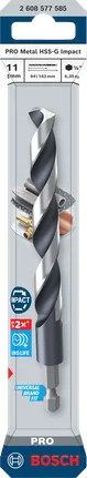 Vrták Bosch PRO Metal HSS-G Impact 11 mm.