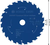 Akumulátorový pílový kotúč Bosch EXPERT Construct Wood s priemerom 160 mm.