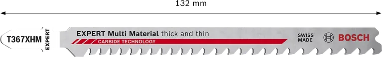 Karbidový pílový list Bosch EXPERT Multi Material T367XHM.