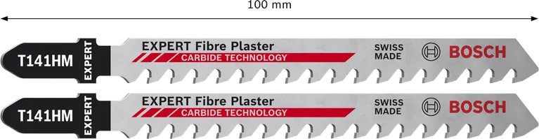 Sada 2 pílových listov do priamočiarej píly Bosch EXPERT Fiber Sadr T141HM.