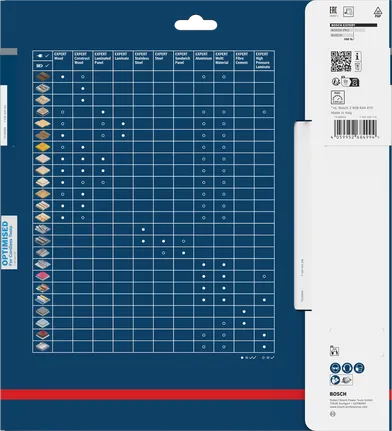 Akumulátorový pílový list Bosch EXPERT Wood 250 x 2,1/1,6 x 30 mm T24.