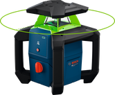 Rotačný laserový nivelačný prístroj Bosch GRL18V-3-31G.