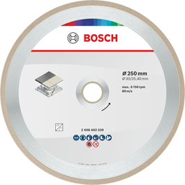 Keramický rezací kotúč Bosch 250 mm na dlaždice.