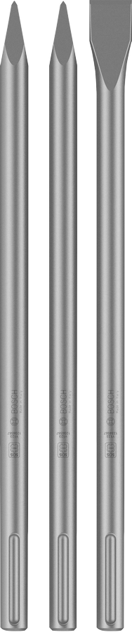 Sada sekáčov Bosch SDS-max 3-dielna 400 mm na búranie.