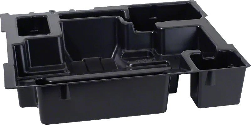 Vkladací zásobník Bosch na organizáciu náradia a príslušenstva.