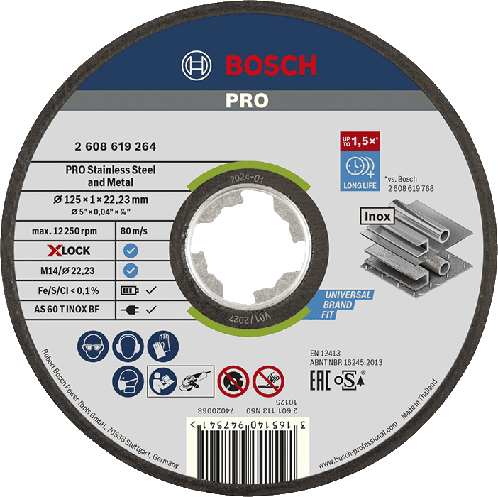 Rezací kotúč PRO Stainless Steel and Metal