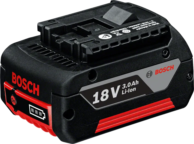 مجموعة بطاريات Bosch 18V 3.0Ah Li-Ion.