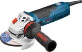 ماكينة صنفرة زاوية Bosch GWS 17-125 CIE مع قرص مقاس 125 مم.