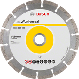 قرص القطع الماسي المجزأ العالمي من Bosch مقاس 180 مم.
