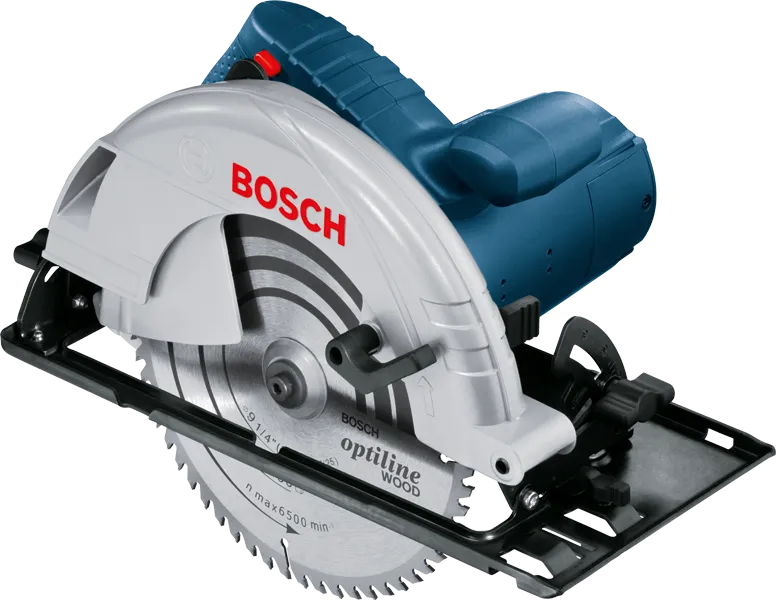 منشار دائري يدوي من طراز Bosch GKS 235 Turbo للخشب.
