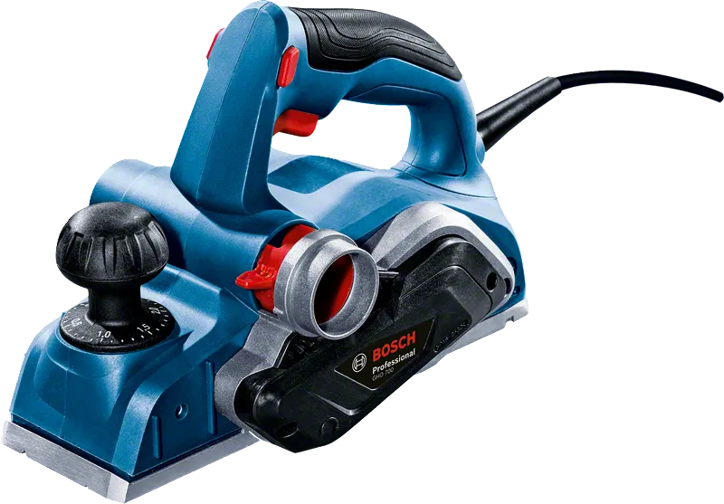 مسحاج كهربائي Bosch GHO 700 مع عمق قابل للتعديل.