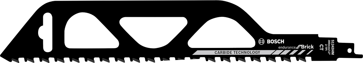 شفرة المنشار الترددي Bosch S 1243 HM لقطع الطوب.