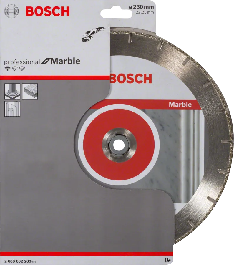 Bosch marble cutting disc for professional use.
