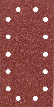 Bosch C430 sanding sheet 115x230 mm 60 grit 14 holes.
