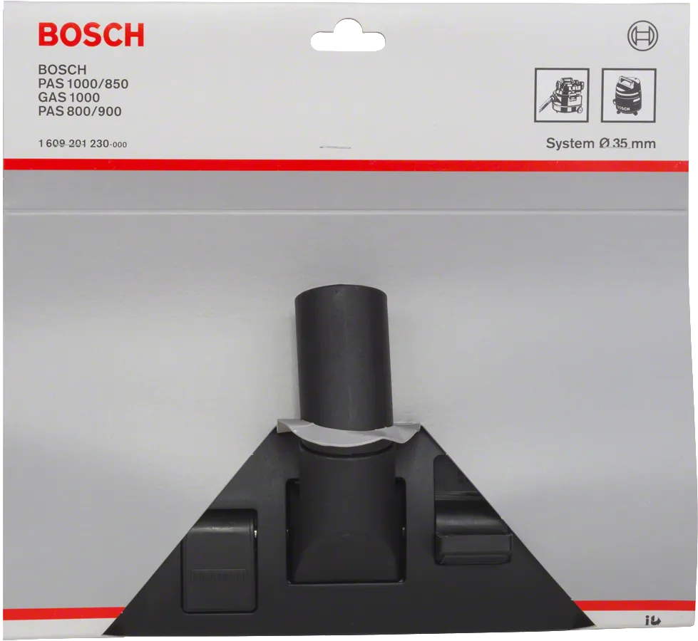 Bosch floor nozzle 35 mm diameter for vacuum cleaners.