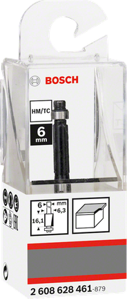 Bosch 6 mm router bit.