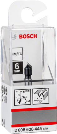 Bosch 6 mm router bit.