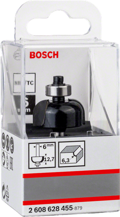 Bosch roundover router bit 6mm.