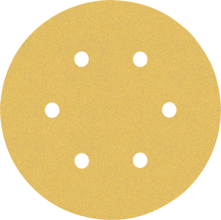Bosch EXPERT C470 150mm sandpaper disc, 6 holes.