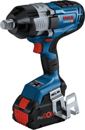 Bosch GDS 18V-1600 cordless impact wrench, 8.0Ah ProCORE battery.