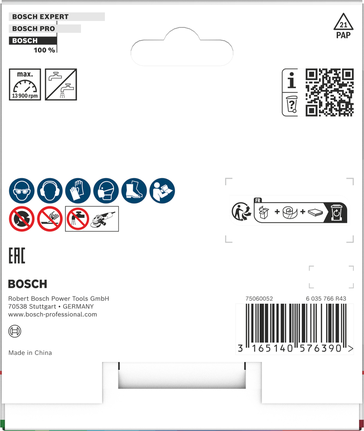 Bosch Ceramic Cutting Disc 110 mm for tiles and ceramics.