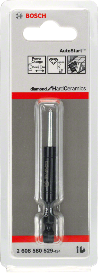 Dispositif de centrage automatique Bosch pour scies cloches diamantées.