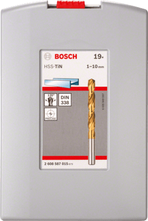 Bosch forets métal HSS-R avec une tige 2608596659 DIN 338 