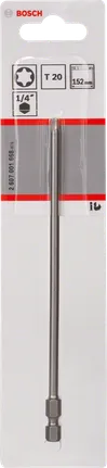 Embout de tournevis Bosch T20 1/4″ 152 mm.