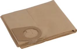 Sac filtrant en papier Bosch pour systèmes d'extraction de poussière.