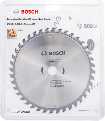 Lame de scie circulaire Bosch Eco Wood.