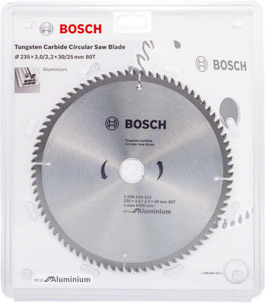 Lame de scie circulaire Bosch Eco pour aluminium.