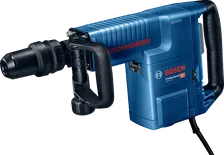 Marteau de démolition Bosch GSH 11 E avec poignée ergonomique.