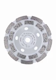 Tête de meulage diamantée Bosch Expert pour béton, longue durée de vie.