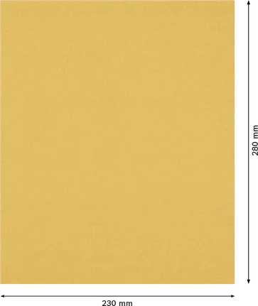 Feuille de papier de verre Bosch EXPERT C470 230x280mm G120.