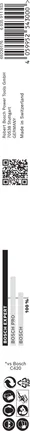 Feuille de papier de verre Bosch EXPERT C470 230x280 mm G150.