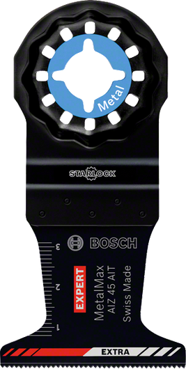 Lame multifonction Bosch EXPERT MetalMax AIZ 45 AIT pour le métal.