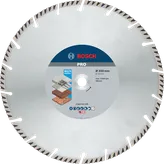 Disque diamant multi-matériaux Bosch PRO, diamètre 350 mm.
