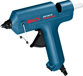 Pistolet à colle Bosch GKP 200 CE à chauffage rapide.