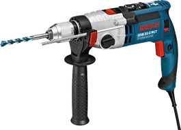 Perceuse à percussion Bosch GSB 21-2 RCT avec poignée latérale.
