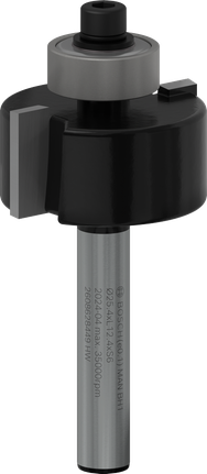 Fraise à feuillure Bosch PRO 6,4 mm pour des coupes de bord précises.