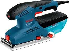 Ponceuse orbitale Bosch GSS 23 AE avec système de microfiltre.