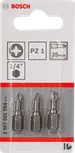 Bosch PZ1 25 mm tornavida uçları (üçlü set).