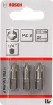 Bosch PZ3 25 mm tornavida uçları seti (3 adet).