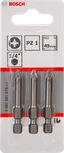 Bosch PZ1 49 mm tornavida uçları seti (3 adet).