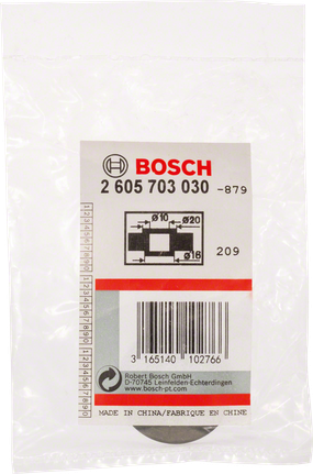 Bosch destek flanşı 20×10×16 mm.