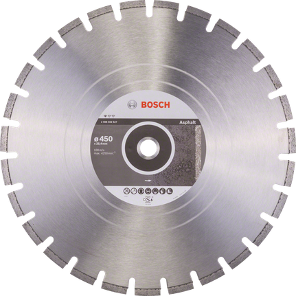 Bosch Standard Asfalt Elmas Kesme Diski 450mm.
