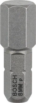 Bosch HEX8 Ekstra Sert tornavida ucu 25 mm.