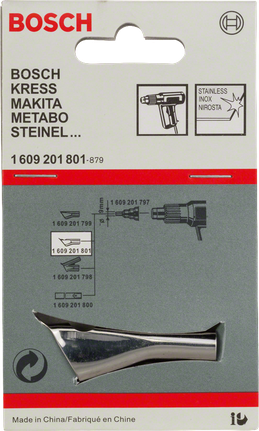 Bosch kaynak nozulu aksesuarı.