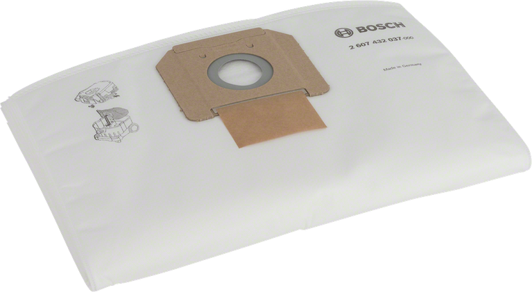 Toz emme için Bosch polar filtre torbası.