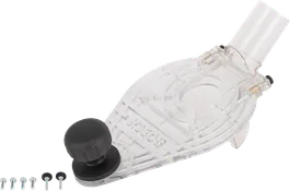 Saplı ve toz emme çıkışlı Bosch taban plakası.